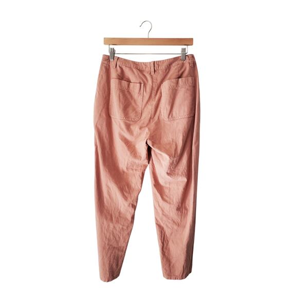 Eileen Fisher Organic Cotton Hemp Pants Pink Size 6 - Picture 5 of 9